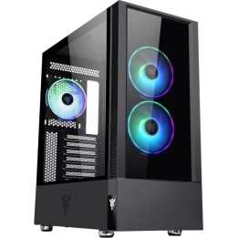 Boîtier Moyen Tour ATX iTek Vertibra Q210 RGB avec | Ordiland