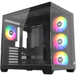 Boîtier Moyen Tour ATX XYZ Tesseract X RGB avec | Ordiland