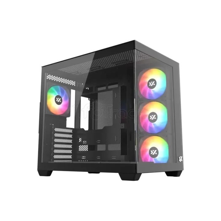 Boîtier Moyen Tour ATX XYZ Tesseract X RGB avec | Ordiland