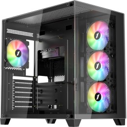 Boîtier Moyen Tour ATX 1stPlayer MV8-TP RGB avec | Ordiland