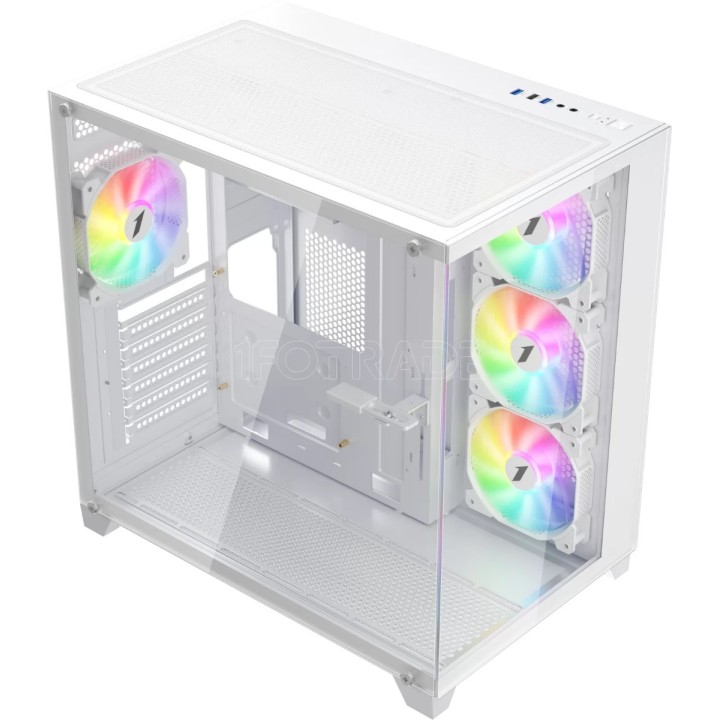 Boîtier Moyen Tour ATX 1stPlayer MV8-TP RGB avec | Ordiland