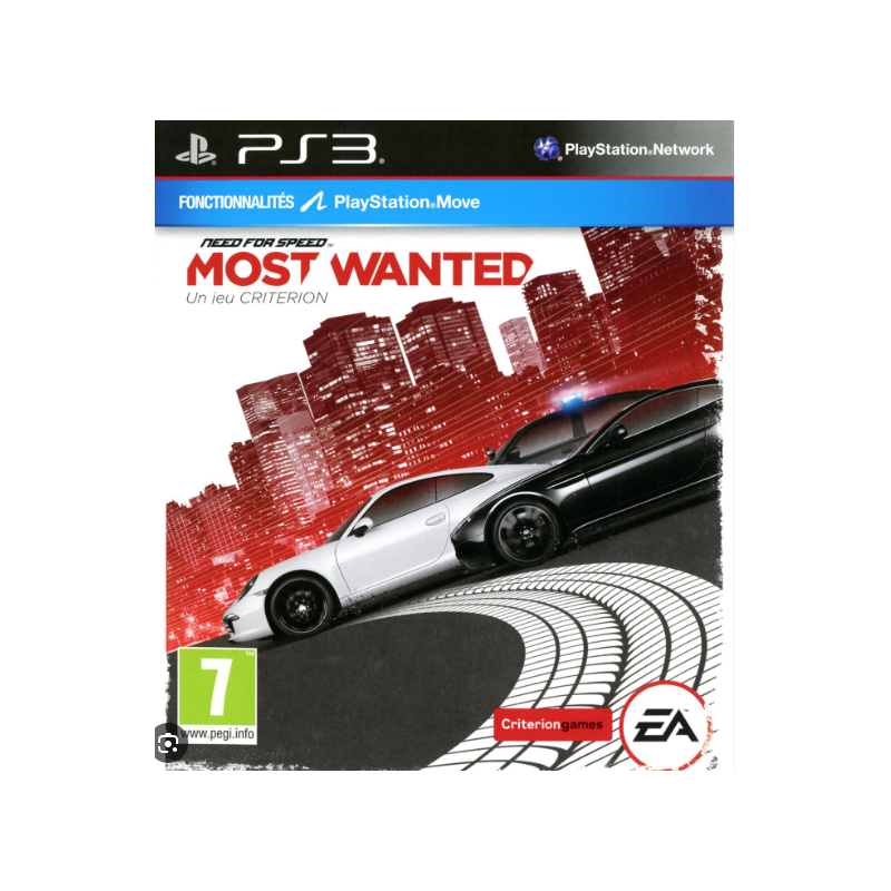 Jeux PS3 : Need for Speed Most Wanted - Occasion