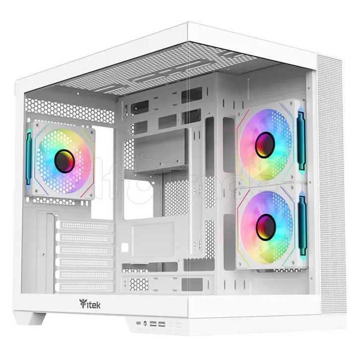 Boîtier Moyen Tour ATX iTek Dark Cave DS RGB avec | Ordiland
