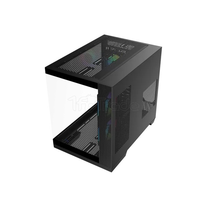 Boîtier Moyen Tour ATX iTek Dark Cave DS RGB avec | Ordiland
