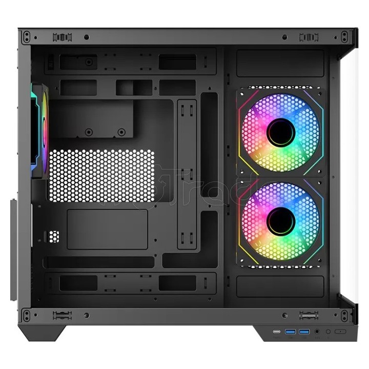 Boîtier Moyen Tour ATX iTek Dark Cave DS RGB avec | Ordiland