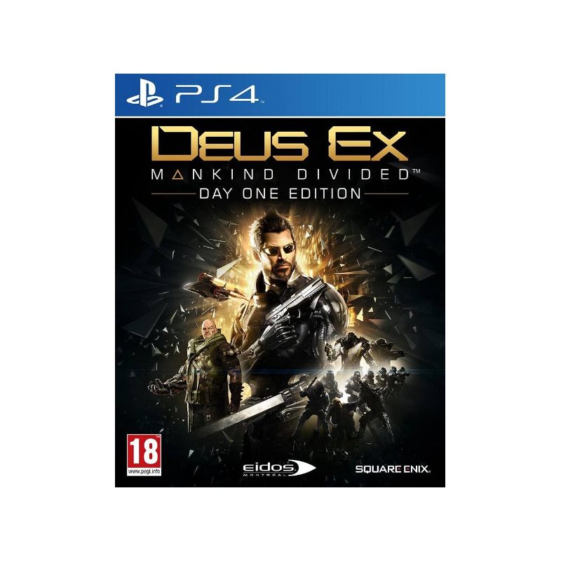 Jeux PS4 : Deus Ex Mankind Divided - Occasion