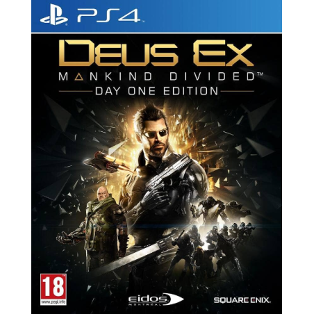 Jeux PS4 : Deus Ex Mankind Divided - Occasion