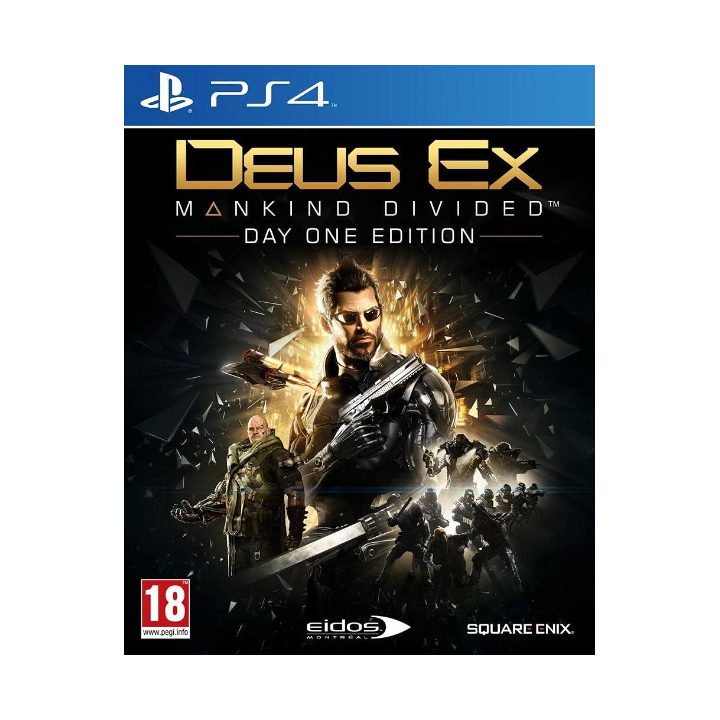 Jeux PS4 : Deus Ex Mankind Divided - Occasion | Ordiland