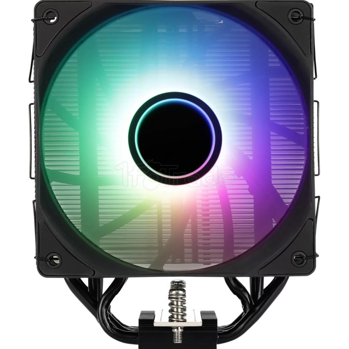 Ventilateur processeur AeroCool Rime 4 Dual RGB (Noir) | Ordiland