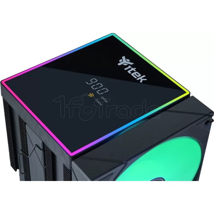 Ventilateur processeur iTek ICY-6HATP RGB (Noir) | Ordiland