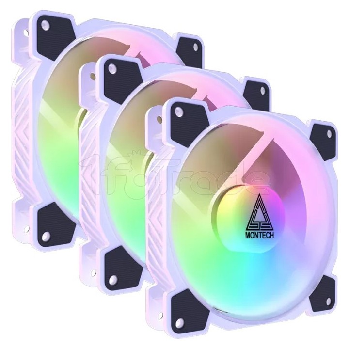 Lot de 3 Ventilateurs de boîtier Montech Z3 Pro RGB | Ordiland