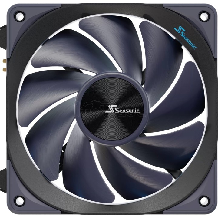 Ventilateur de boîtier Seasonic MagFlow - 12cm (Noir) | Ordiland
