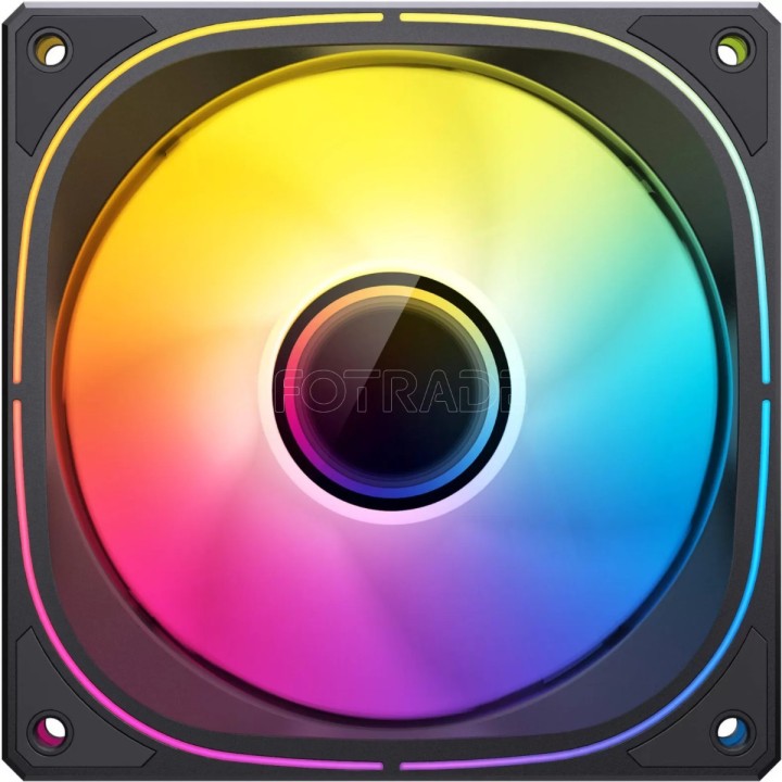 Ventilateur boîtier Jonsbo FR-505 RGB - 12cm (Noir) | Ordiland