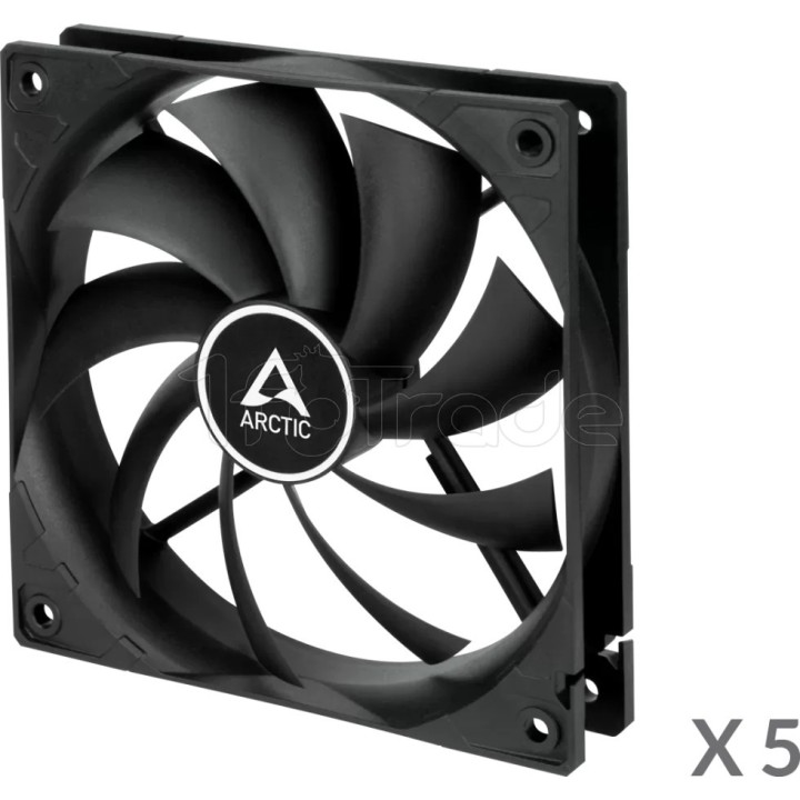 Lot de 5 Ventilateurs de boîtier Arctic F12 | Ordiland
