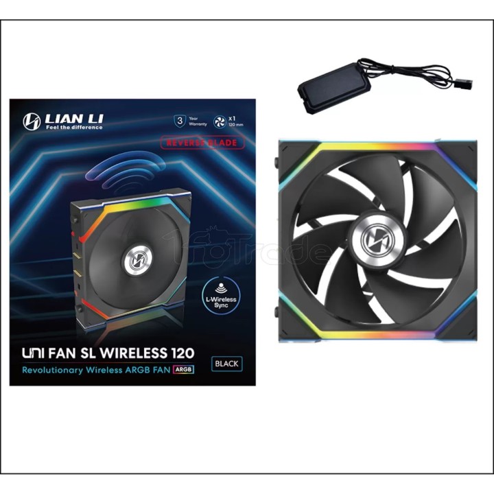 Ventilateur de boîtier Lian Li Uni Fan SL Wireless | Ordiland