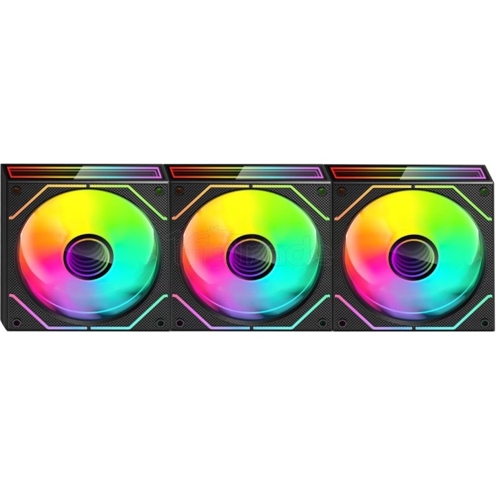 Lot de 3 Ventilateurs boîtier Mars Gaming MF-3DProKit | Ordiland