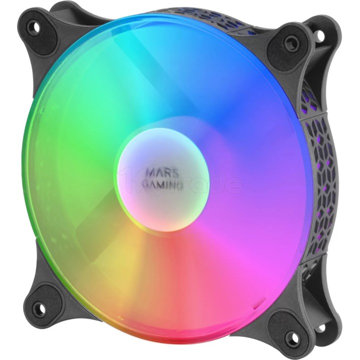 Lot de 2 Ventilateurs boîtier Mars Gaming MF-Duo RGB | Ordiland