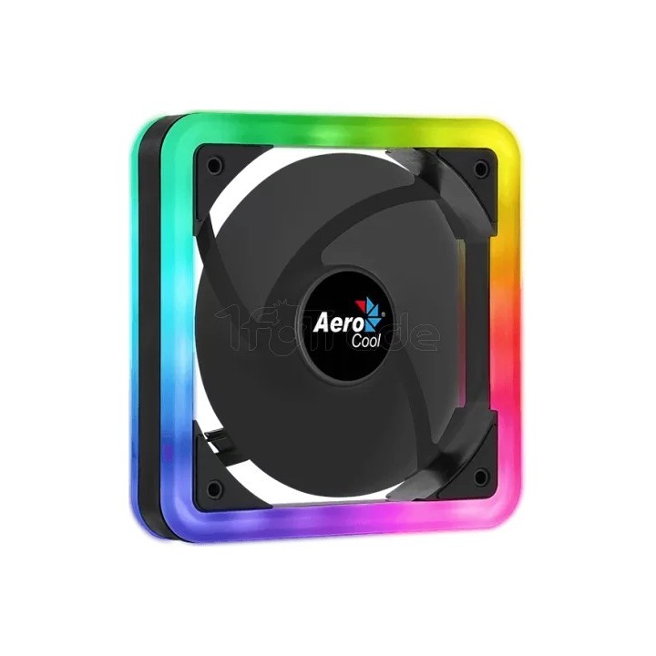 Ventilateur de boîtier AeroCool Edge RGB 14cm (Noir) | Ordiland