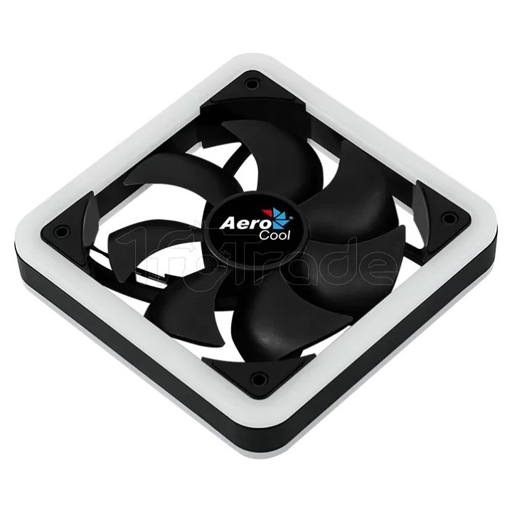 Ventilateur de boîtier AeroCool Edge RGB 14cm (Noir) | Ordiland