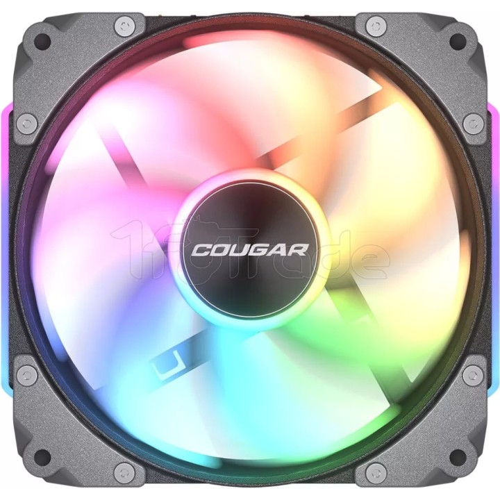 Ventilateur de boîtier Cougar Apolar RGB - 12cm (Noir) | Ordiland