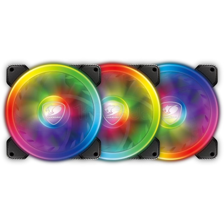 Lot de 3 Ventilateurs de boîtier Cougar Vortex SPB | Ordiland