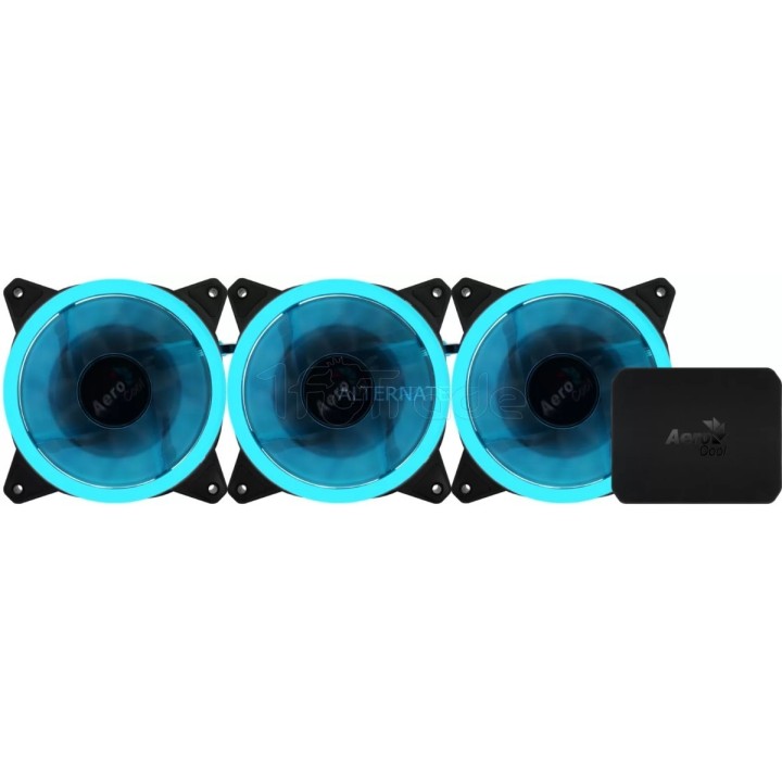 Lot de 3 Ventilateurs de boîtier AeroCool Rev RGB Pro | Ordiland