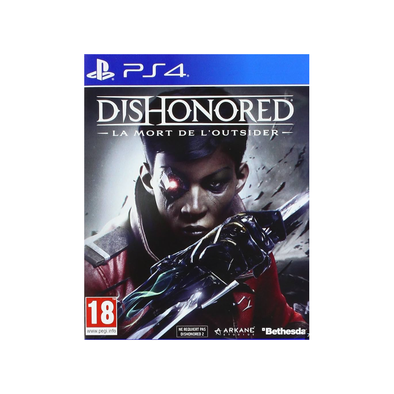 Jeux PS4 : Dishonored La Mort de l'Outsider - Occasion