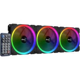 Lot de 3 Ventilateurs de boîtier AeroCool Orbit RC | Ordiland