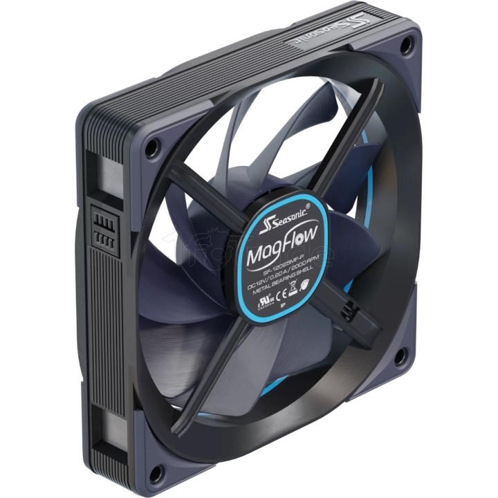 Lot de 3 Ventilateurs de boîtier Seasonic MagFlow | Ordiland