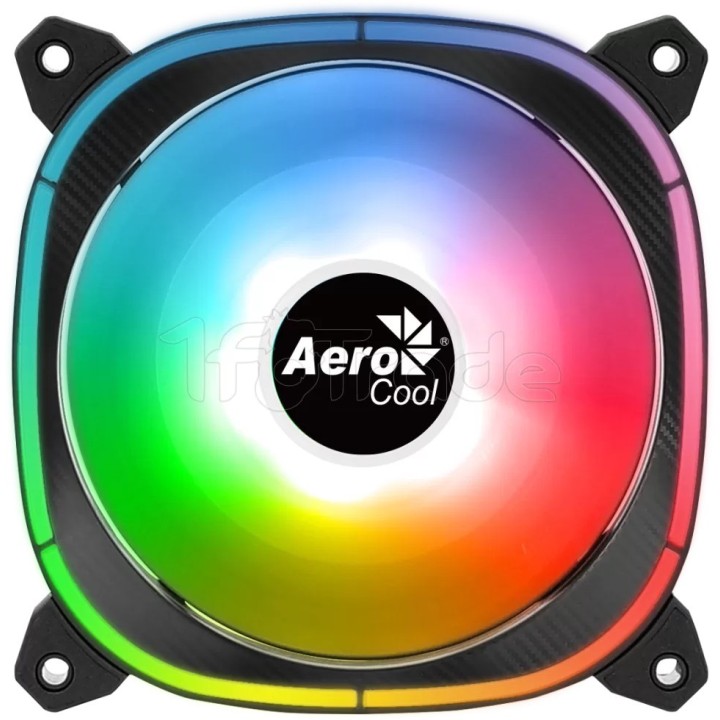 Ventilateur de boîtier AeroCool Astro 12F RGB 12cm | Ordiland