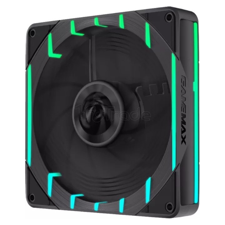 Ventilateur de boîtier Gamemax Tornado T12 Reverse RGB | Ordiland