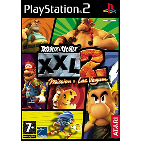 Jeux PS2 : Asterix et Obelix XXL 2 Mission : Las Vegum - Occasion