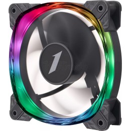Ventilateur boîtier 1stPlayer FS7 RGB - 12cm (Noir) | Ordiland