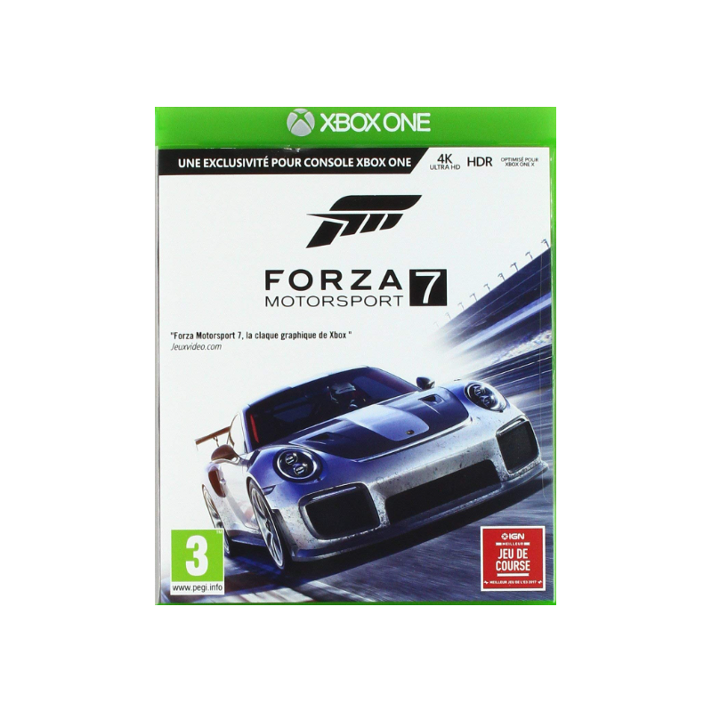 Jeux Xbox One : Forza Motorsport 7 - Occasion