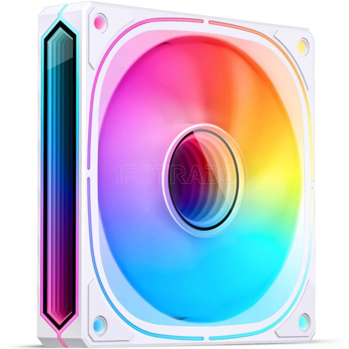 Ventilateur boîtier Jonsbo FR-505 RGB - 12cm (Blanc) | Ordiland