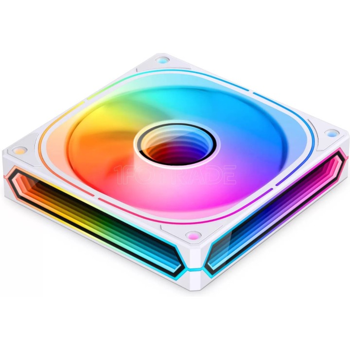 Ventilateur boîtier Jonsbo FR-505 RGB - 12cm (Blanc) | Ordiland
