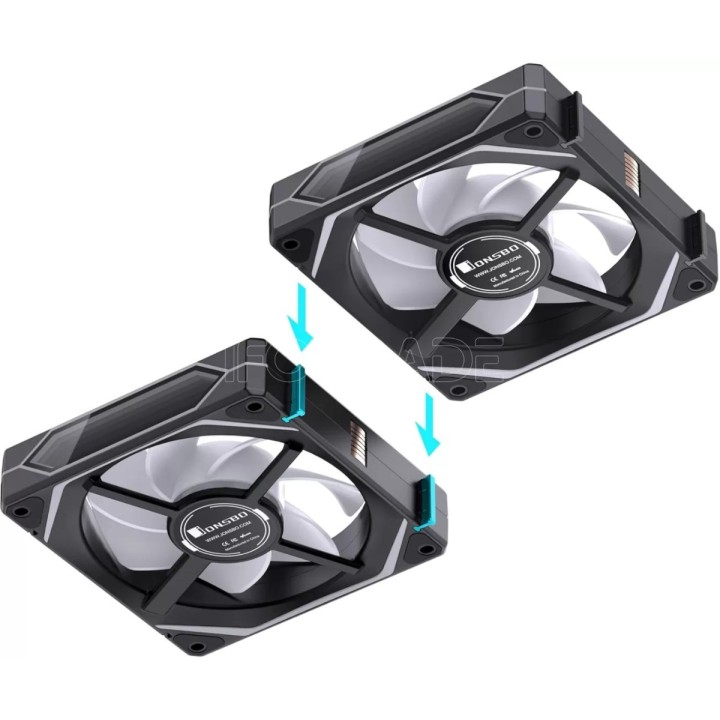 Lot de 3 Ventilateurs de boîtier Jonsbo ZL-120 RGB | Ordiland