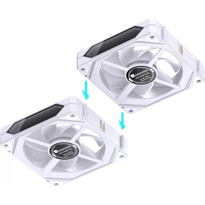 Lot de 3 Ventilateurs de boîtier Jonsbo ZL-120 RGB | Ordiland
