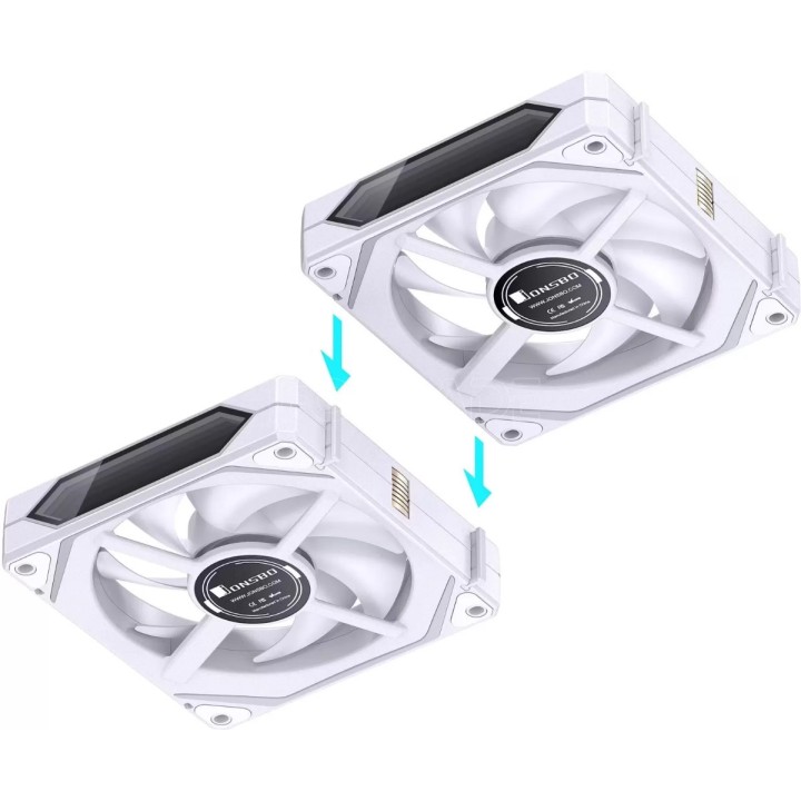 Lot de 3 Ventilateurs de boîtier Jonsbo ZL-120 | Ordiland