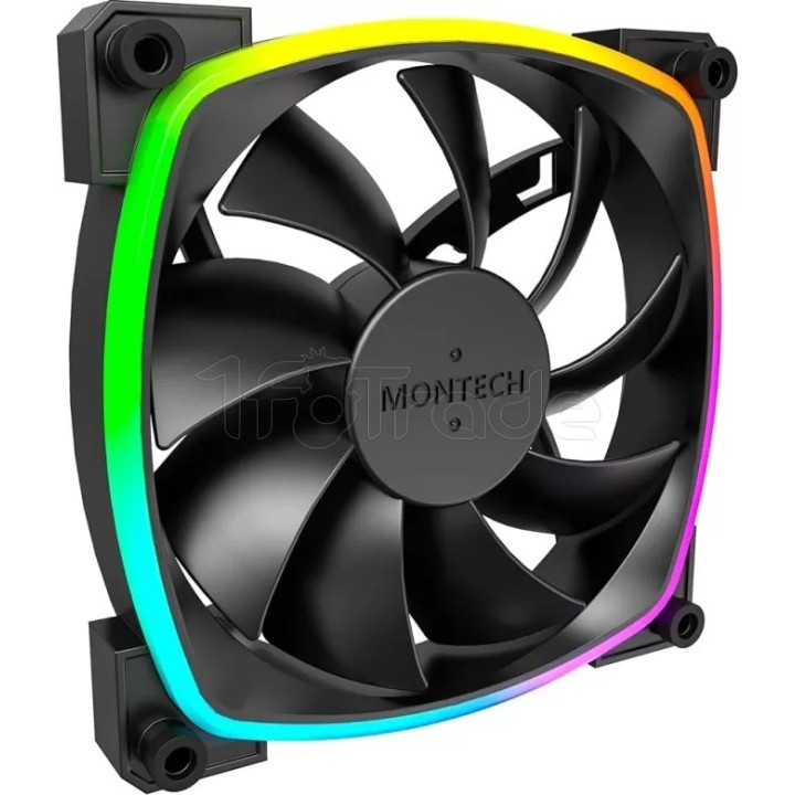 Lot de 3 Ventilateurs de boîtier Montech AX120 RGB | Ordiland
