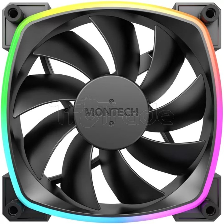 Lot de 3 Ventilateurs de boîtier Montech AX120 RGB | Ordiland