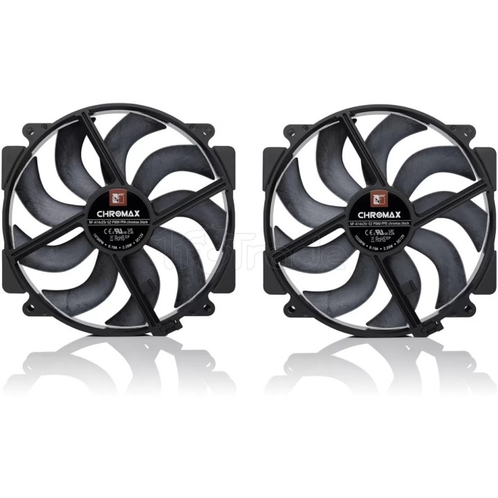 Lot de 2 Ventilateurs de boîtier Noctua NF-A14x25r G2 | Ordiland