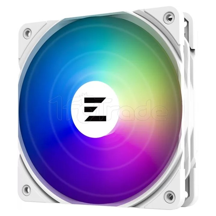 Ventilateur de boîtier Zalman AF RGB - 12cm (Blanc) | Ordiland