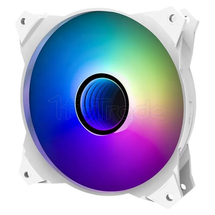 Ventilateur de boîtier Zalman IF120 RGB - 12cm (Blanc) | Ordiland