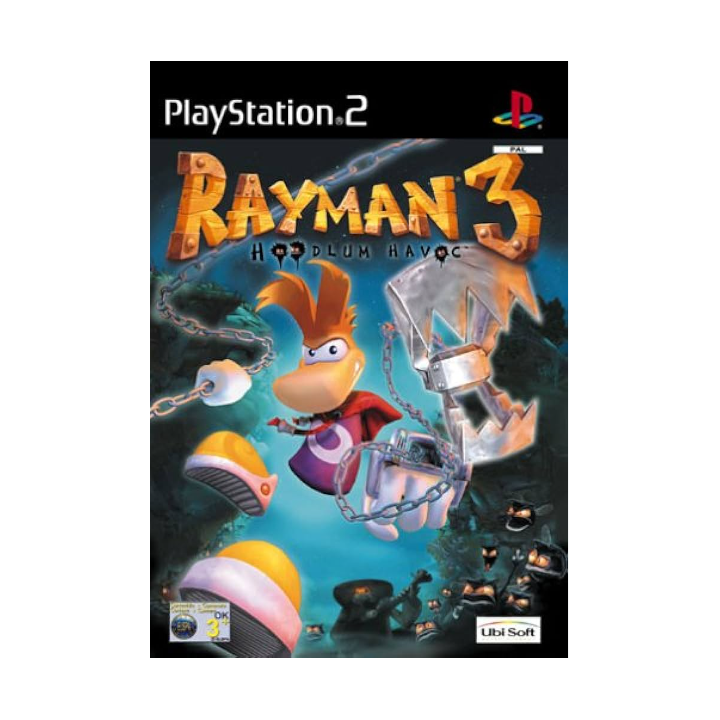 Jeux PS2 : Rayman 3 Hoodlum Havoc (Jaquette Holo) | Ordiland
