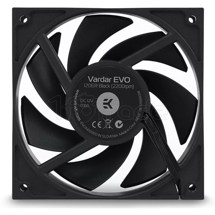 Ventilateur de boîtier Ekwb EK-Vardar Evo 120ER BB | Ordiland