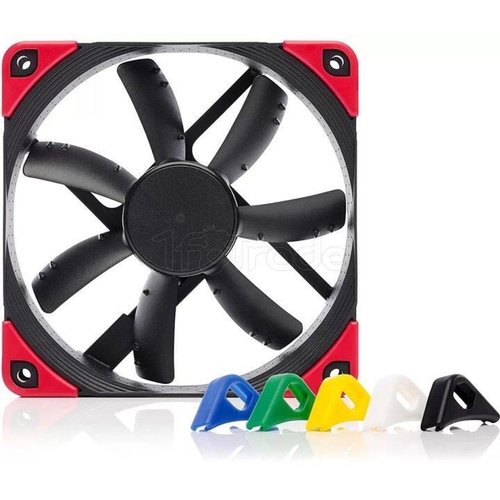 Ventilateur de boîtier Noctua NF-S12A PWM 12cm (Noir) | Ordiland