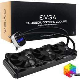 Kit Watercooling AIO EVGA CLC RGB - 360mm (Noir) | Ordiland