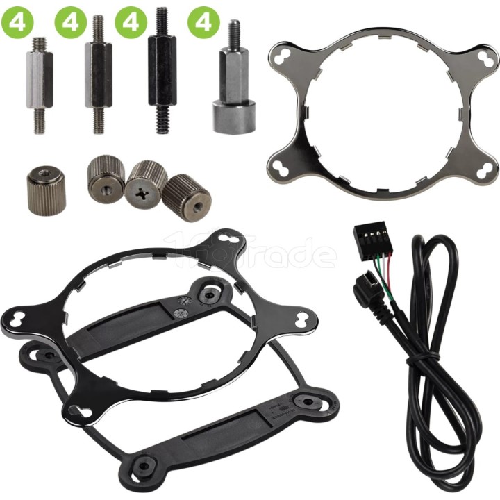 Kit Watercooling AIO EVGA CLC RGB - 360mm (Noir) | Ordiland