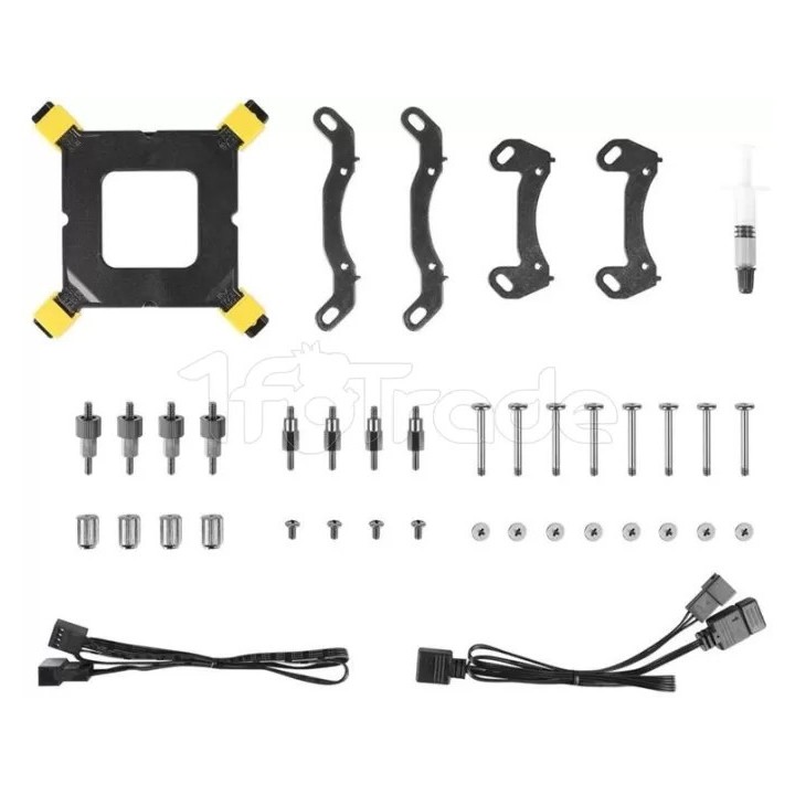 Kit Watercooling AIO Azza Hex RGB - 240mm (Noir) | Ordiland
